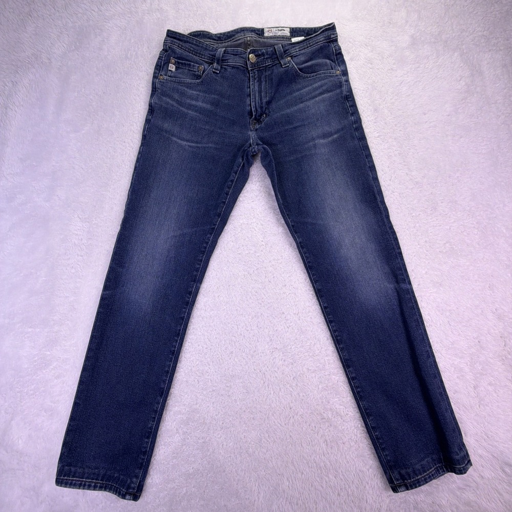 AG Adriano Goldschmied Jeans Mens 31x27 Blue‎ The Tellis Modern Slim Med Wash